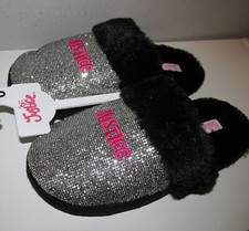 Girls CUTE Cozy Justice House Slippers Size 6 BRAND NEW W TAGS