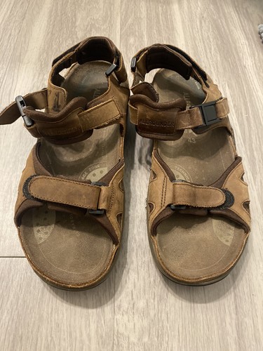 Allrounder By Mephisto Men’s Hiking Sandals Leather Brown Size EUR 43 /US 9 - Picture 2 of 7