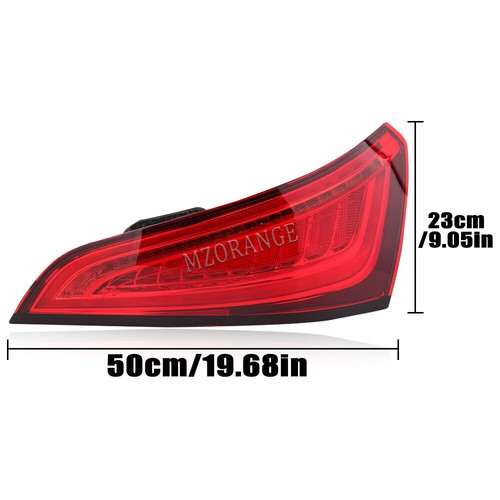 2PCS LED Rear Tail Light Brake Stop Lamps For Audi Q5 2013-2018 UK Left+Right - Picture 2 of 12