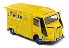 CITROEN TYPE H SERVICE 1969 JOSSELIN JAUNE SOLIDO S1804820 1:18 HY TOLE YELLOW