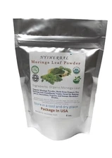 Organic Moringa oleifera Leaf Powder 100% Pure Natural Superfood Gluten Free