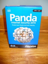Panda Internet Security 3 PCs /1 Year --- CD in Box --- US Seller