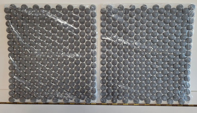 2 Jeffrey Court Charcoal Shadow Mtn Mosaic Wall Tiles 97934 12.25 By 11.375 Inch
