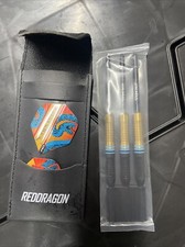 RED DRAGON Peter Wright Double World Champion 2022 Darts Set Brass Edition N3