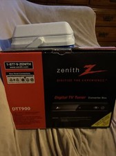 Zenith Digital TV Tuner Converter Box DTT900 Convert Digital to Analog
