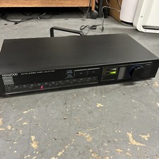 Kenwood AM-FM Stereo Tuner Model KT-31B - Black L 