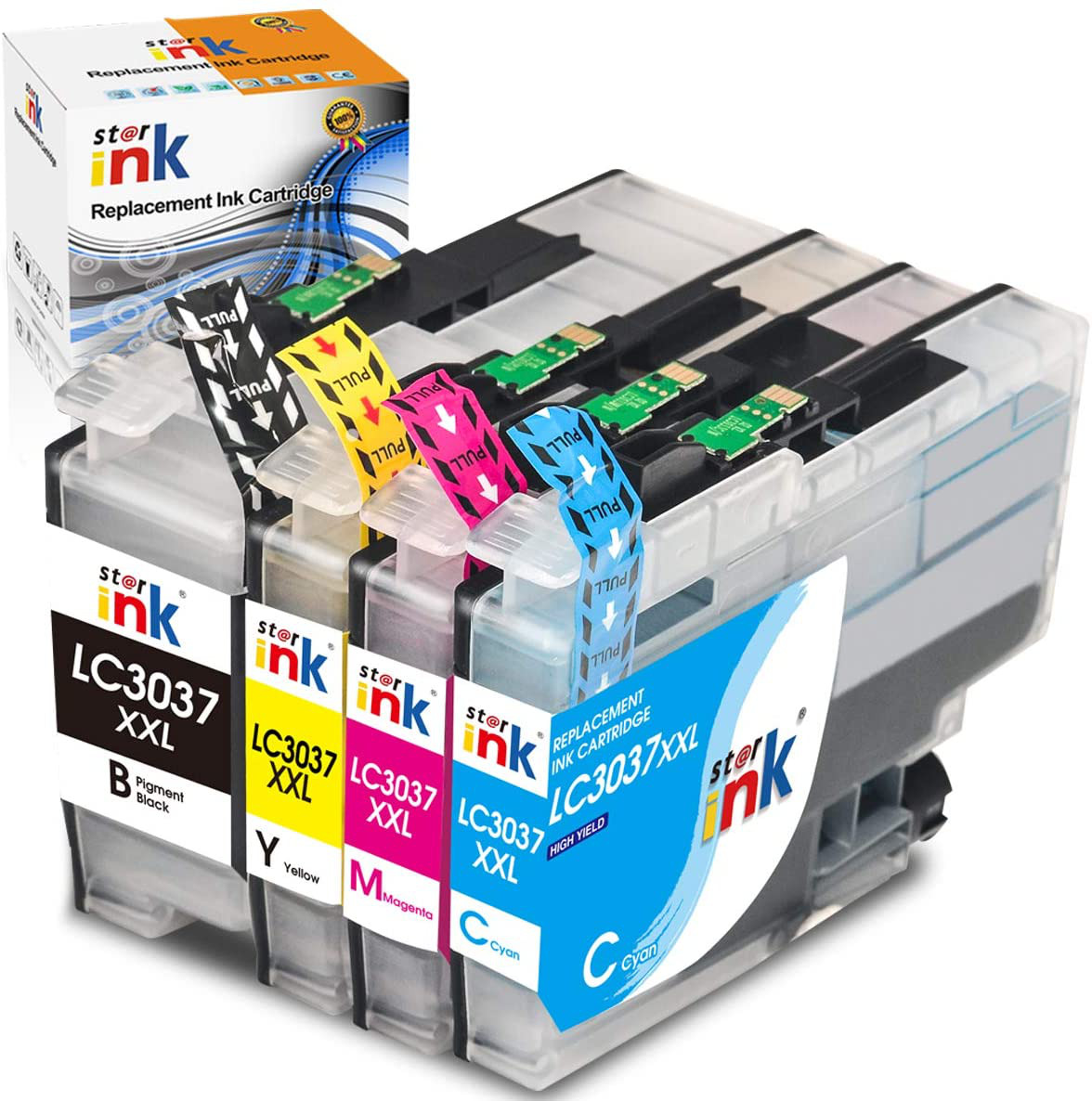 Ink Replacement Cartridge Hp Black Canon Cartridges Remanufactured Compatible