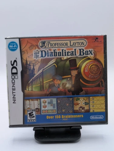 Professor Layton and the Diabolical Box (Nintendo DS, 2009), NEW! Free shipping!