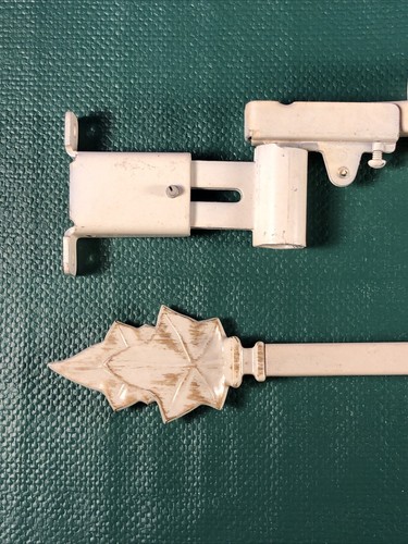 Vintage Decorative Swinging Crane Pair | Kirsch #5349 | Drapery - Curtains | USA - Picture 2 of 9