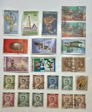 Thailand Early Issues Postage Stamps Mix Lot  #TH189