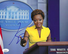Karine Jean-Pierre Signed 8x10 Photo w/ JSA COA #AH41337 Joe Biden — photo 2