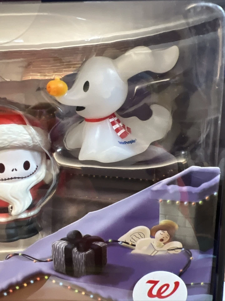 Nuevo Fisher Price Little People PESADILLA ANTES DE NAVIDAD Walgreens Exclusivo Foto 3 de 4