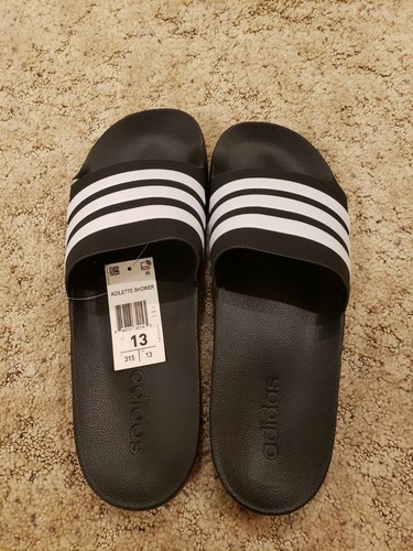 Adidas Adilette shower slides Size 