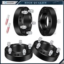 4 Pcs 1.5'' 5x150 Hub Centric Wheel Spacers 14x1.5 For Toyota Tundra Lexus LX570