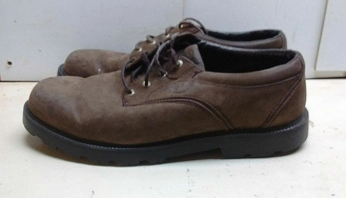 Dunham Ruggards by New Balance Brown Leather Oxfords Dress Men s Shoes 16 4E