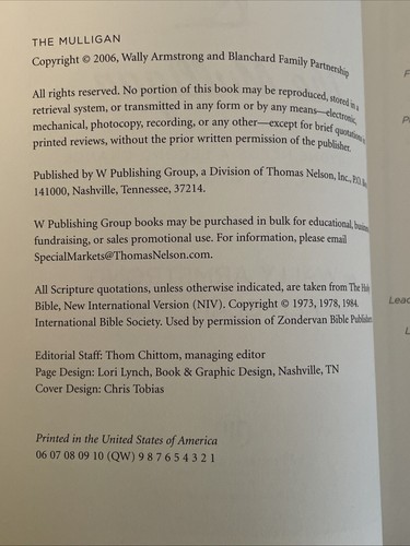 SIGNED The Mulligan Wally Armstrong Ken Blanchard Golfing 1/1 - Foto 5 di 6