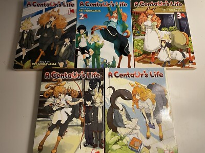 A CENTAUR S LIFE vol. 1-5 MANGA (Kei Muryama, Seven Seas, 2013-2015)