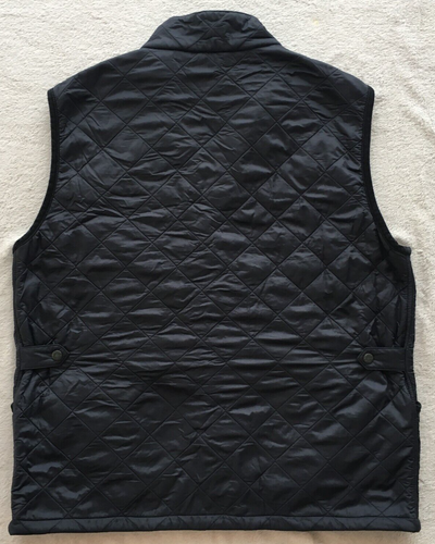 Barbour Perble mens Black Quilted Waistcoat Vest Gilet size XL - Picture 10 of 10