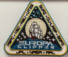 AUTHENTIC - JPL NASA EUROPA CLIPPER MISSION PATCH- 3.5" Diameter