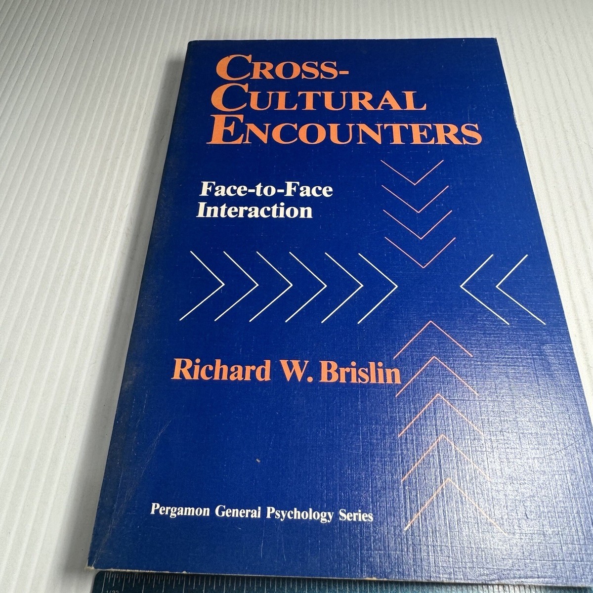 CROSS-CULTURAL ENCOUNTERS By Richard W. Brislin 9780080263120| eBay