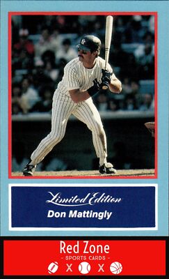 1988 CMC Don Mattingly Baseball Card Kit - #19 Don Mattingly EX+. | eBay
