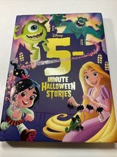 Disney five minute Halloween stories hardback Great Color Illustrations  