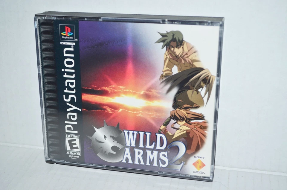 Wild Arms 2: Second Ignition (Sony PlayStation 1 2000) PS1 PSOne 2 3 Black Label - Imagem 4 de 4
