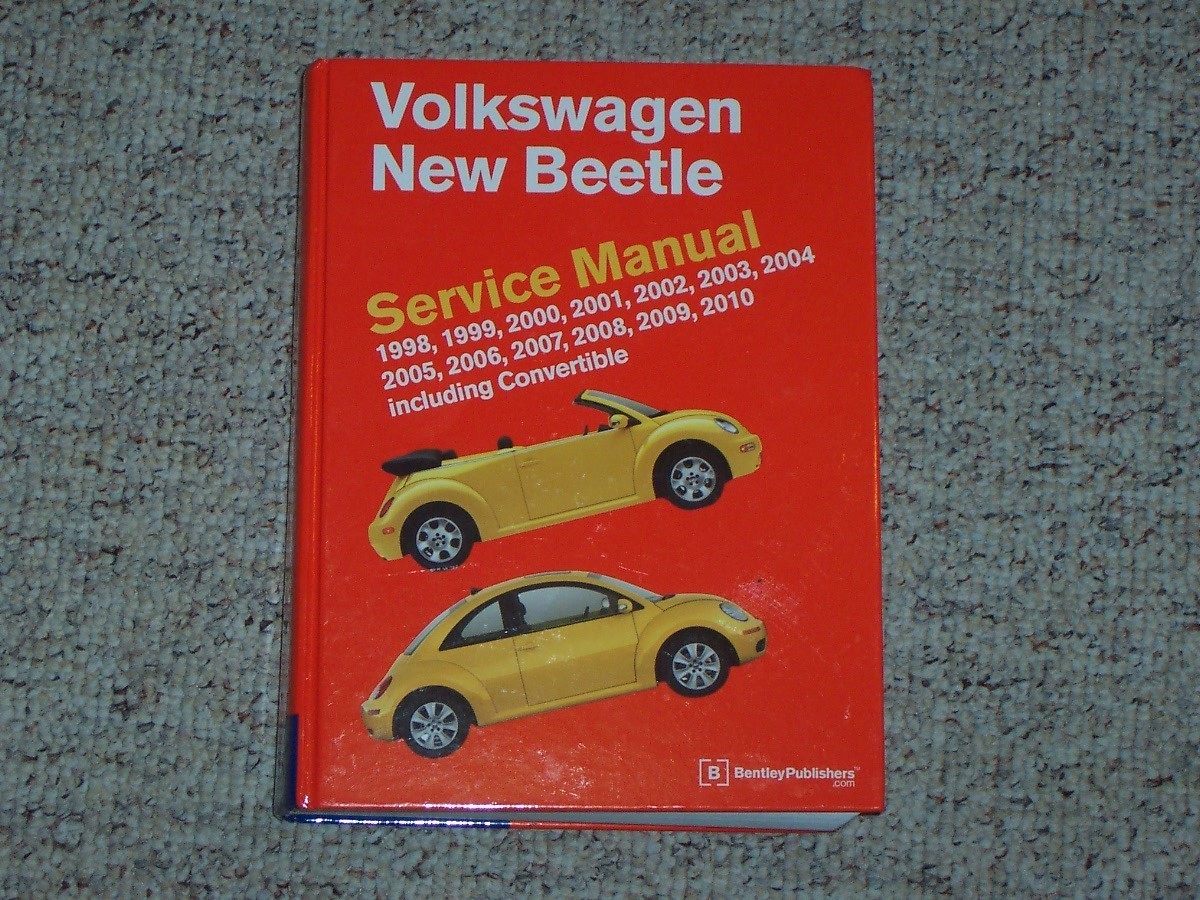 2009-2010 VW Volkswagen Beetle Service Repair Manual 2.5L Convertible Red  Rock | eBay