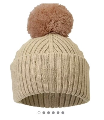 Elodie Details Wool Beanie Hat In Khaki 12-24 Months