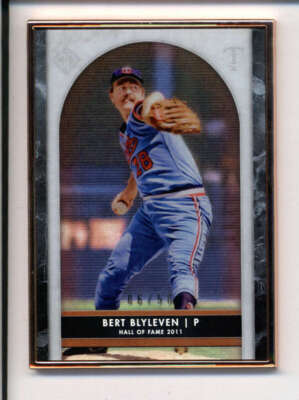 BERT BLYLEVEN 2020 TOPPS TRANCENDENT #15 FRAMED TWINS CARD #06/50 BC5696