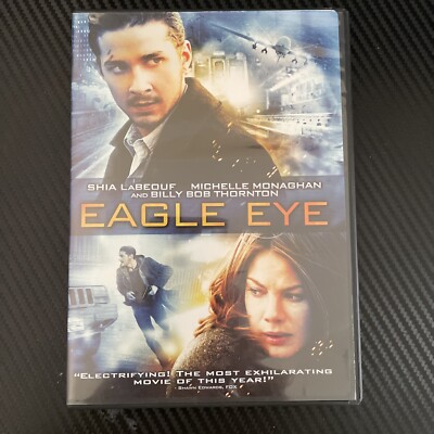 Eagle Eye (DVD, 2008) Shia Labeouf, Michelle Monaghan, Billy Bob Thornton