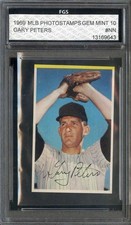 1969 MLB Photostamps Gary Peters FGS 10 *DS16018