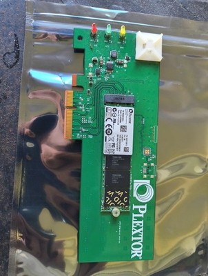 PLEXTOR M6E PCIE SSD 256GB PX-AG256M6e GOOD DEAL   FREE SHIPPING   !!