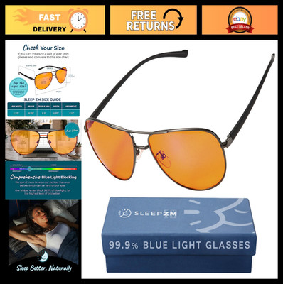 Blue Light Blocking Glasses for Sleep & Relaxation - 8 Lens Types, 50+ Styles
