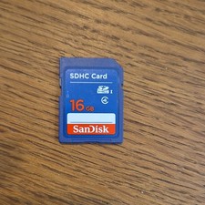 SanDisk 16GB Class 4 SDHC Memory SD Memory Card For Cameras SD HC