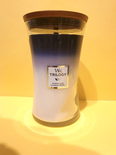WoodWick Scented Candle Large Trilogy Evening Luxe, 610g