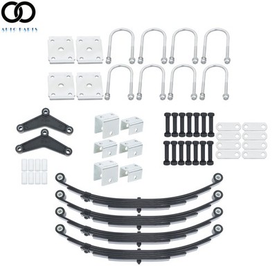 6000lb Tandem Trailer Axle Suspension Kit 3000lb Leaf Springs & Ubolt Hanger Kit