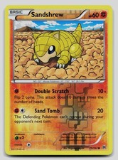 Sandshrew 75/162 Common BREAKthrough Pokemon Reverse Holo Lightly Played