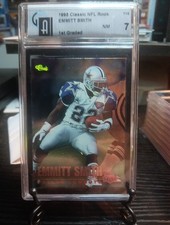 1995 Classic Nfl Rookies #110 Emmitt Smith  Gai Graded 7