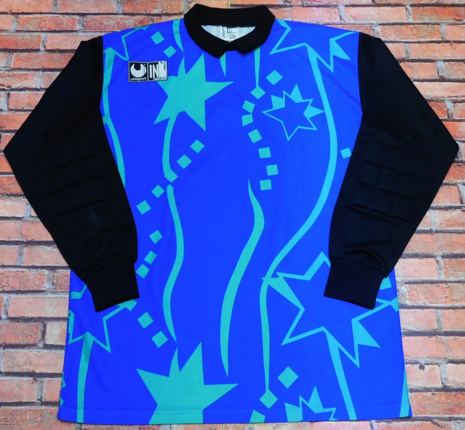 UHLSPORT Soccer Jersey Goalkeeper Vintage NOLEL Made In GERMANY (463) Size XXL