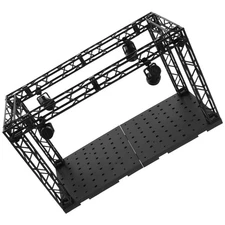 Figure Display Stage Storage Box Case Decorative Table Organizer Desktop Holder