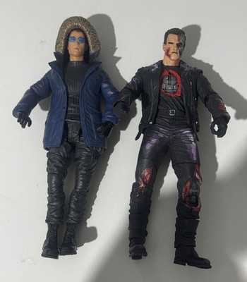 NECA ROBOCOP vs TERMINATOR - PLASMA RIFLE T-800  7 und The Flash Captain Cold 6