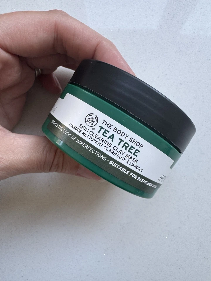 The Body Shop - Tea Tree Skin Clearing Clay Mask 100ml Limited Discontinued - Image 3 of 4