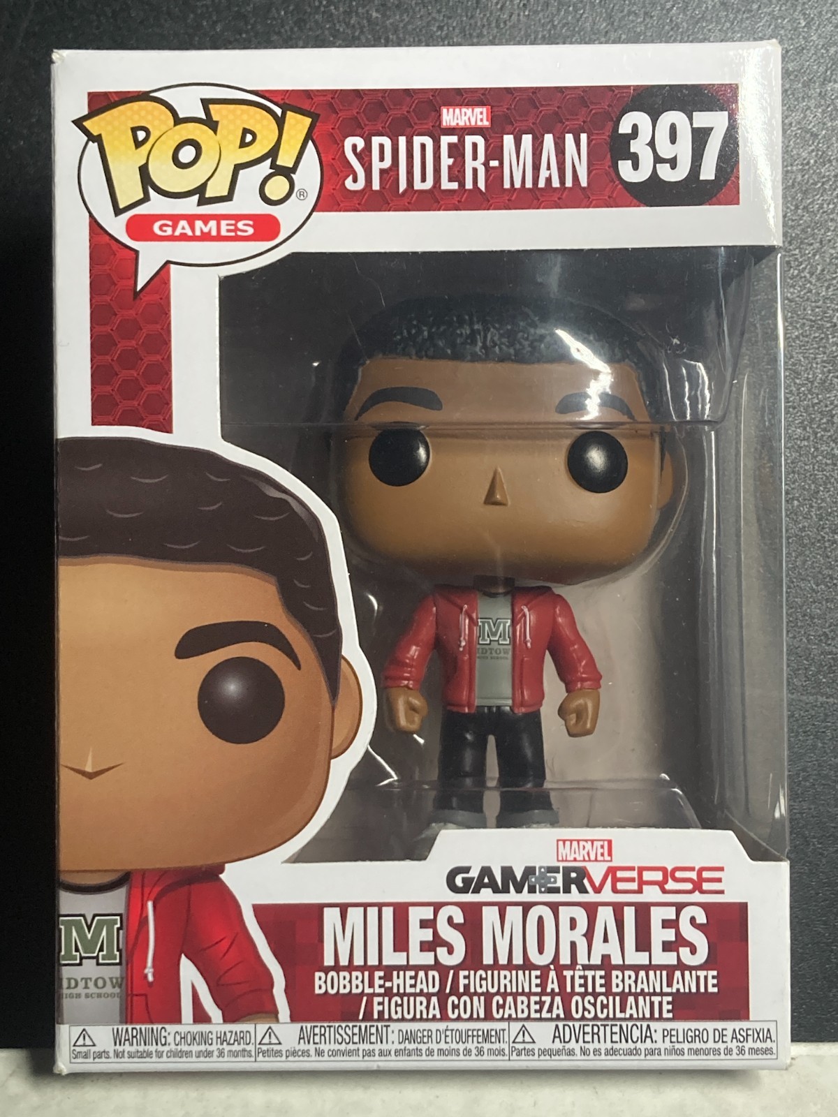Funko Pop Marvel Spider-Man 397 Gamerverse Miles Morales