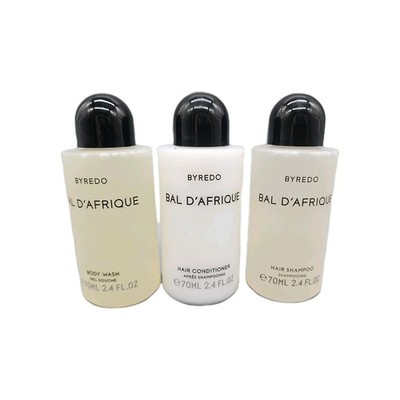 Byredo Bal D'Afrique Hair Shampoo, Conditioner & Body Wash Set 2.4 fl. oz Each