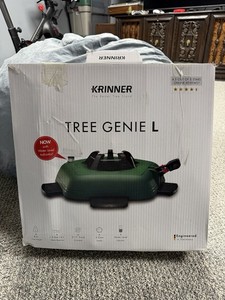 KRINNER Tree Genie Christmas Tree Stand, Large - Foot Pedal Setup for 8ft Trees