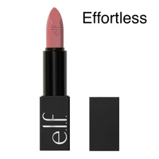 NEW e.l.f. O Face Satin Lipstick EFFORTLESS Richly Pigmented Nourishing SEALED