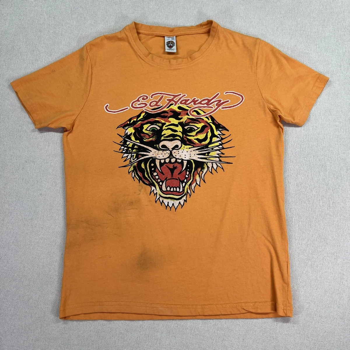 Boxer Ed Hardy Enfant 100% Coton – Noir – Taille 12 Ans (L) – Neuf