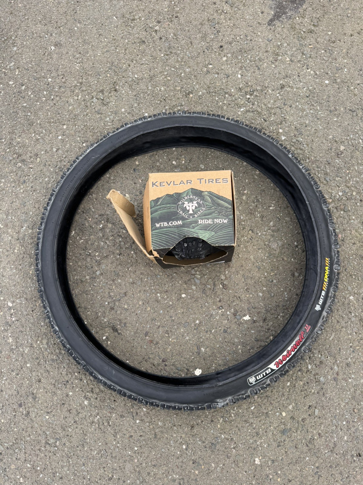 WTB 26 X 2. 5 WEIRWOLF mtb tires vintage downhill 