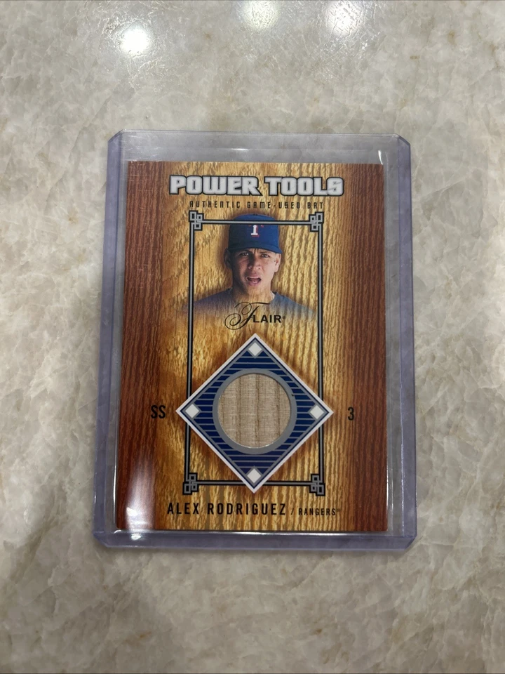 2003 Flair Power Tools Bats /500 Alex Rodriguez #PT-AR - Image 2 of 4